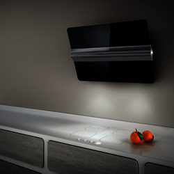 Elica Barre Cooker Hood Black Glass